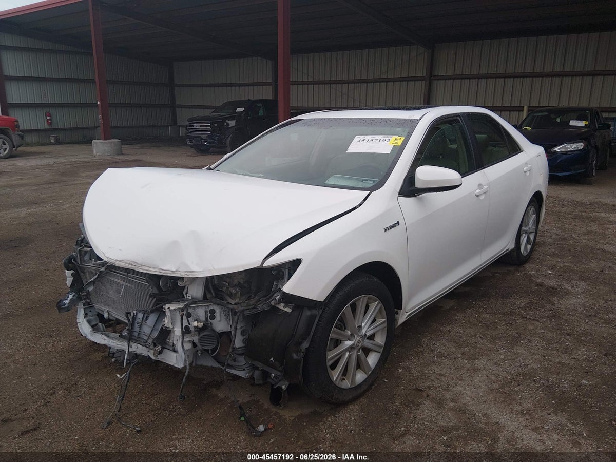 2012 TOYOTA CAMRY HYBRID XLE — снимка 2