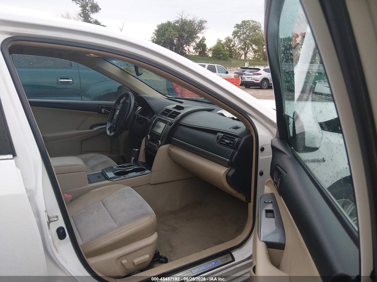 2012 TOYOTA CAMRY HYBRID XLE — снимка 5