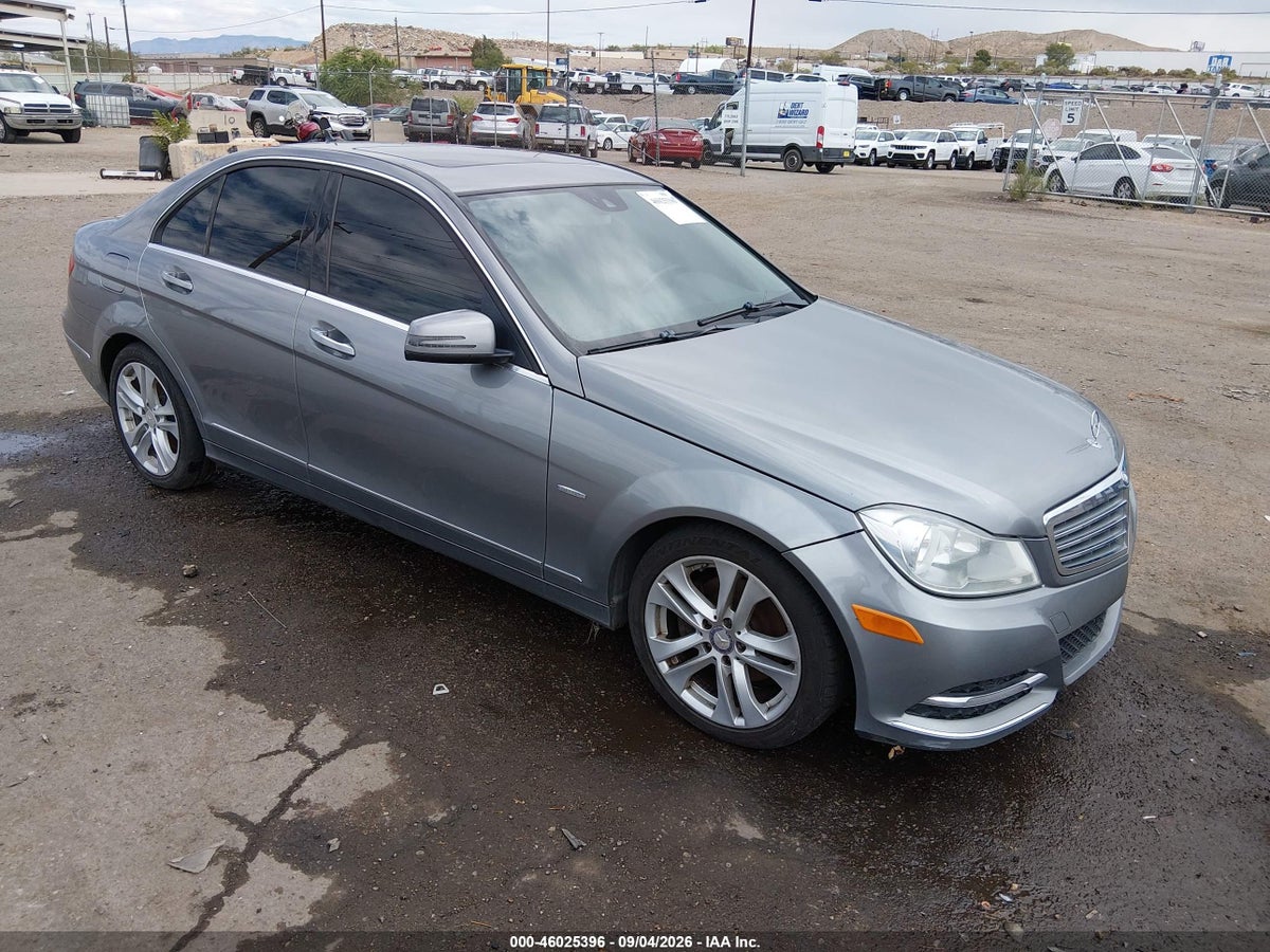 2012 MERCEDES-BENZ C 250 LUXURY