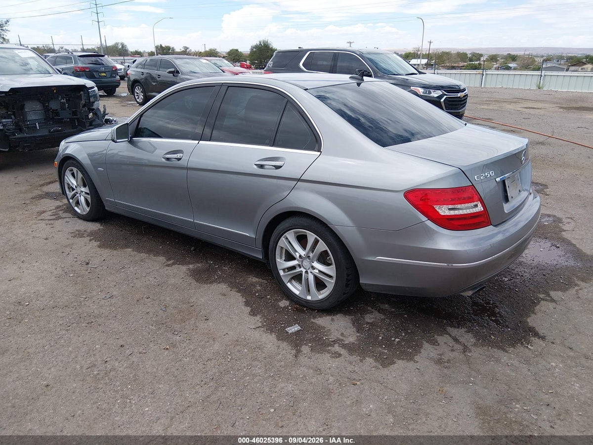 2012 MERCEDES-BENZ C 250 LUXURY — снимка 3