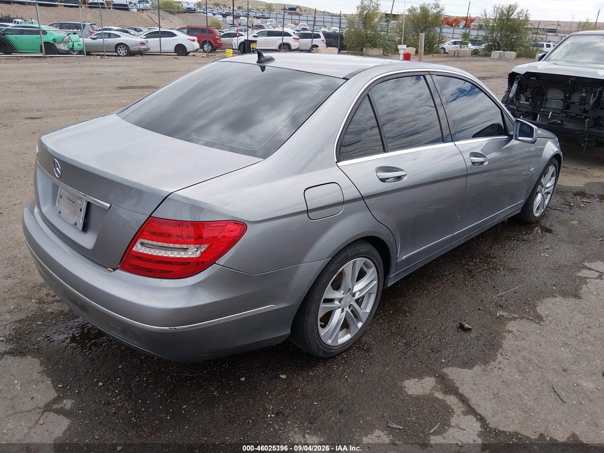 2012 MERCEDES-BENZ C 250 LUXURY — снимка 4