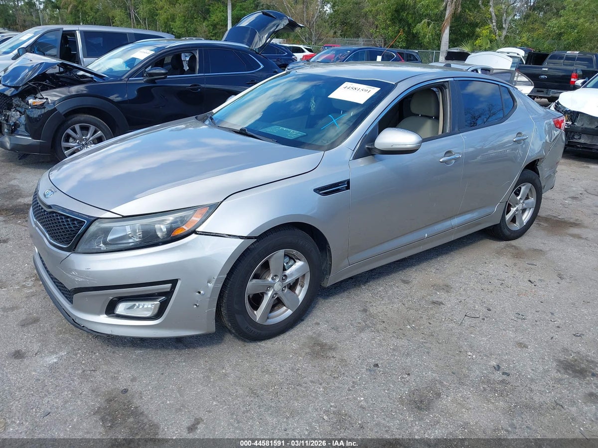 2015 KIA OPTIMA LX — снимка 2