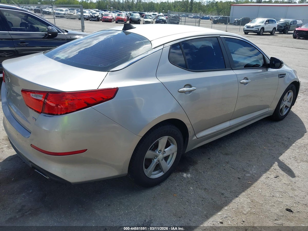 2015 KIA OPTIMA LX — снимка 4