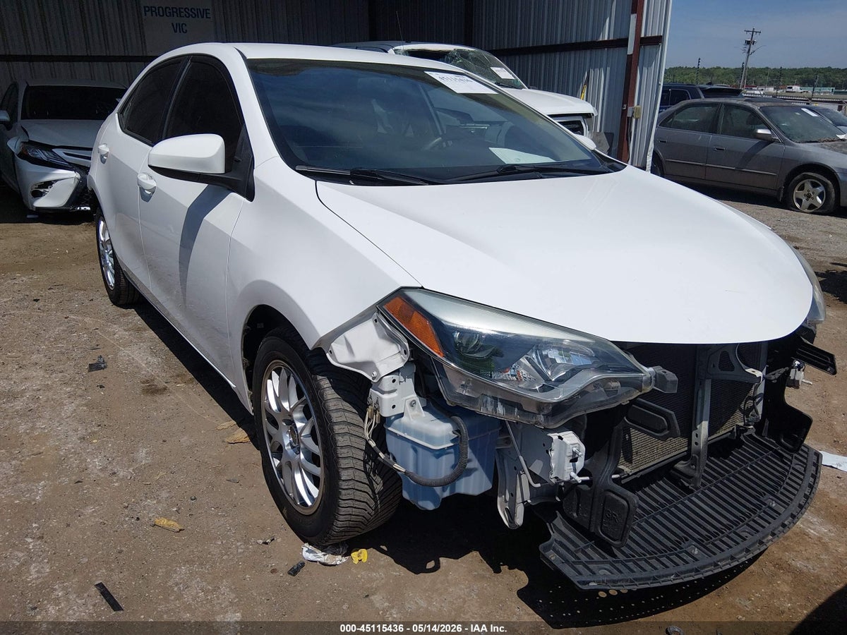 2016 TOYOTA COROLLA LE