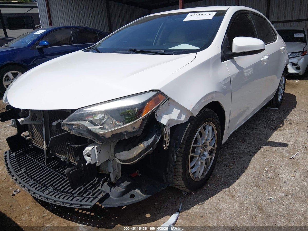 2016 TOYOTA COROLLA LE — снимка 2