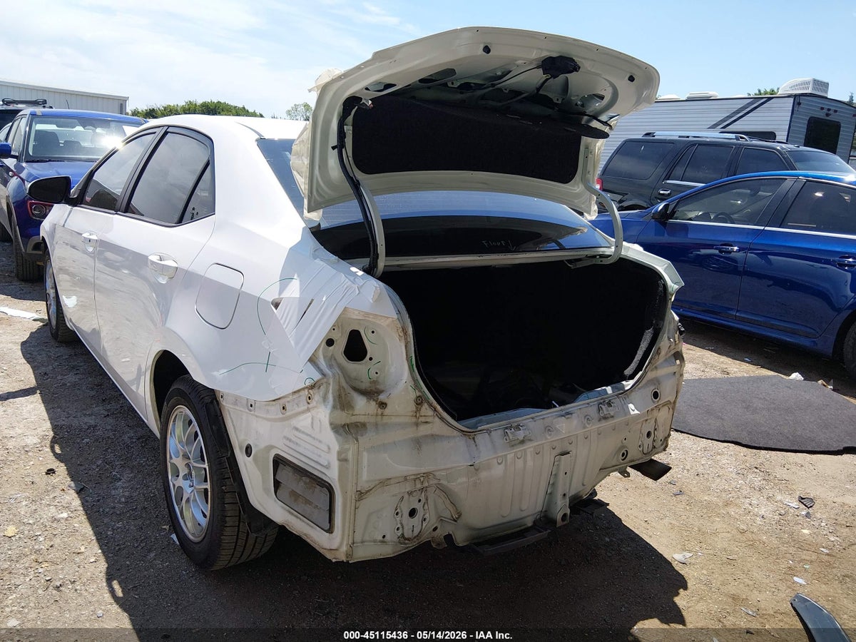 2016 TOYOTA COROLLA LE — снимка 3