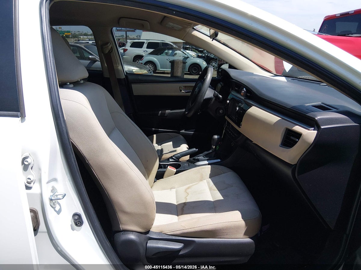 2016 TOYOTA COROLLA LE — снимка 5