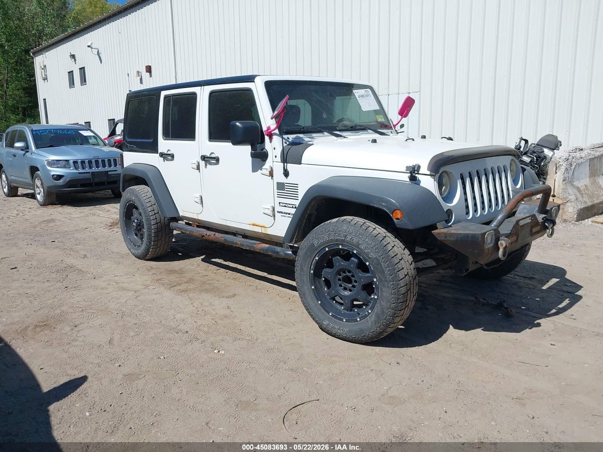 2015 JEEP WRANGLER UNLIMITED SPORT
