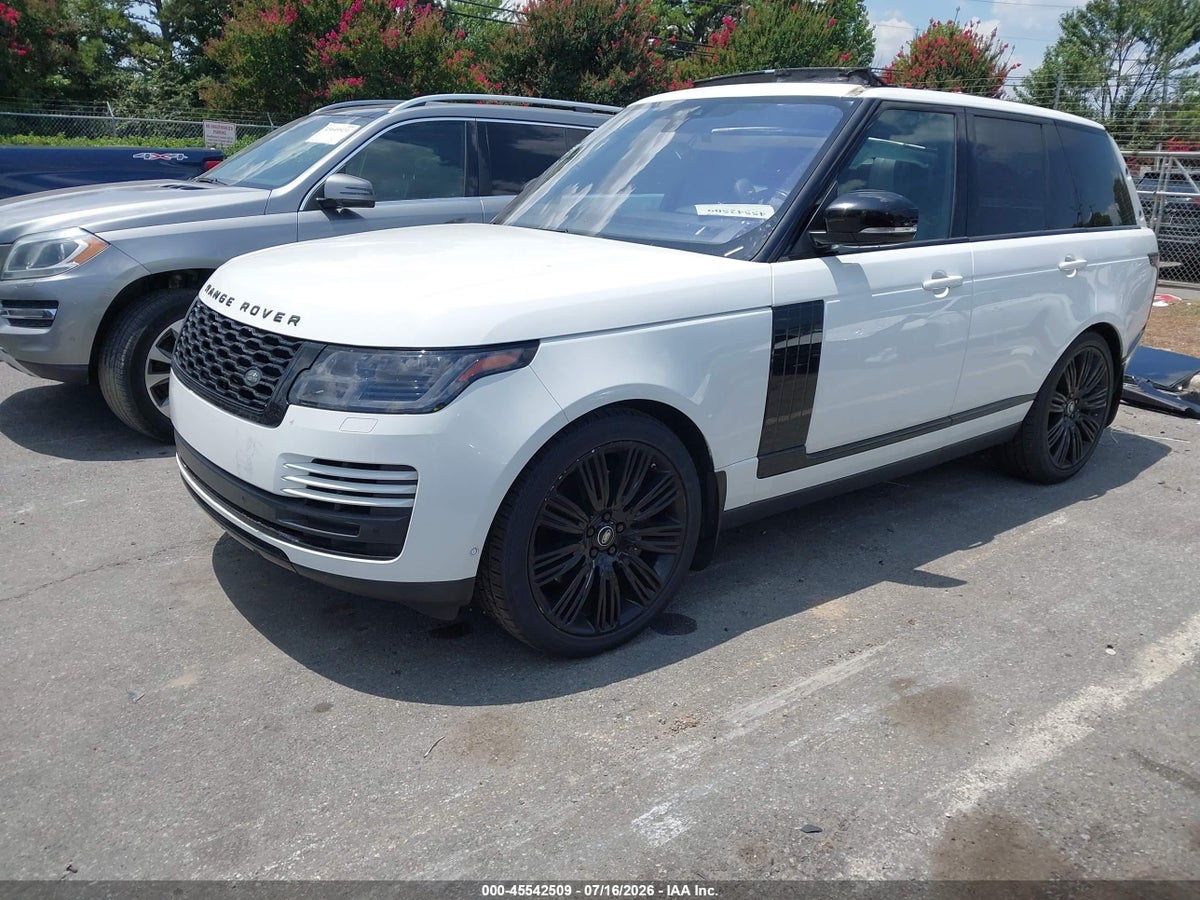 2019 LAND ROVER RANGE ROVER 3.0L V6 SUPERCHARGED HSE — снимка 2