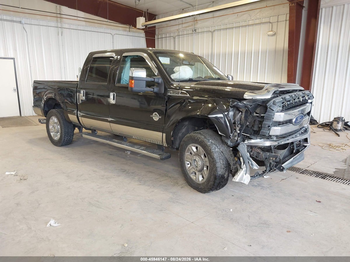 2012 FORD SUPER DUTY F-350 SRW LARIAT