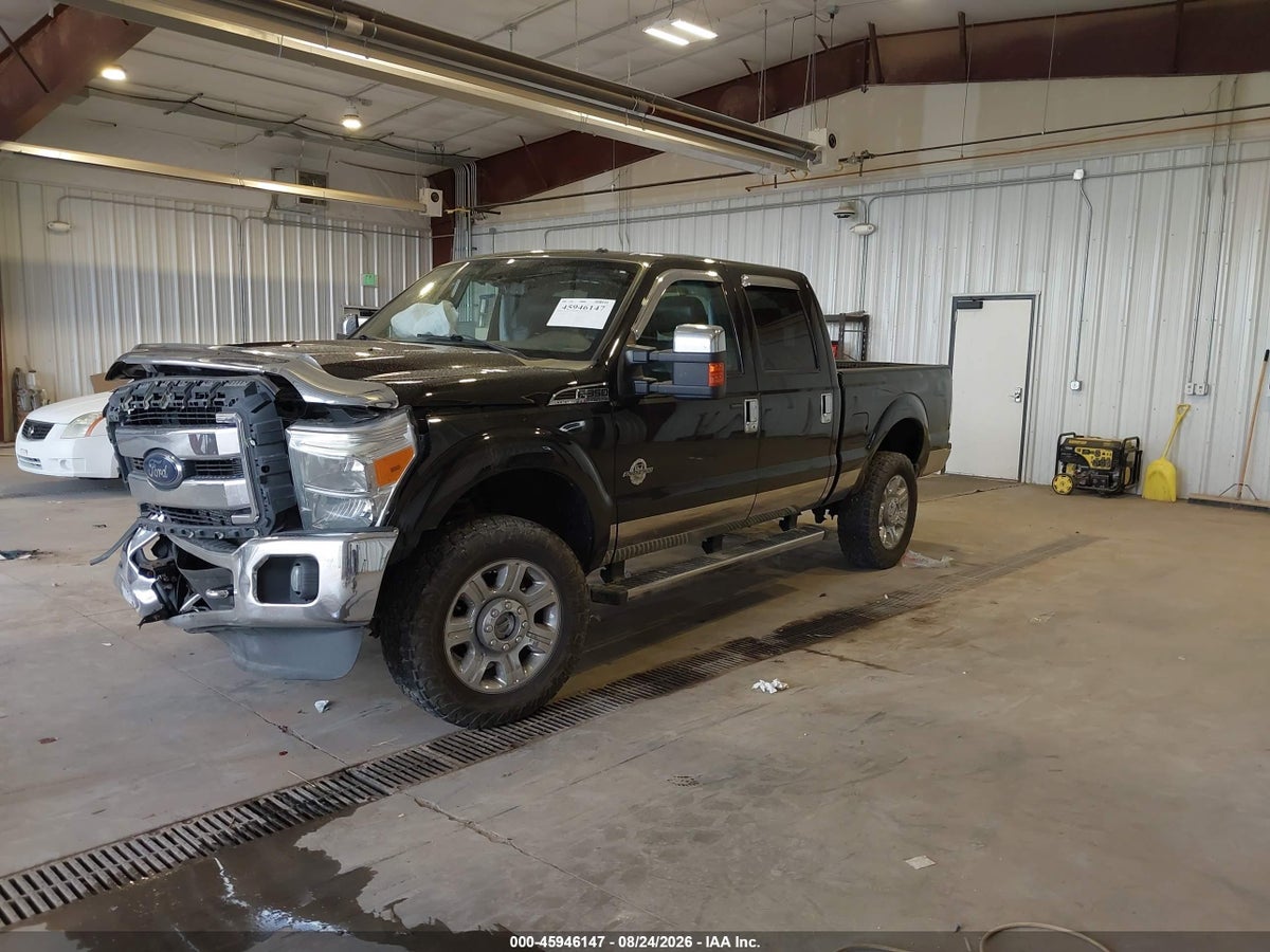 2012 FORD SUPER DUTY F-350 SRW LARIAT — снимка 2