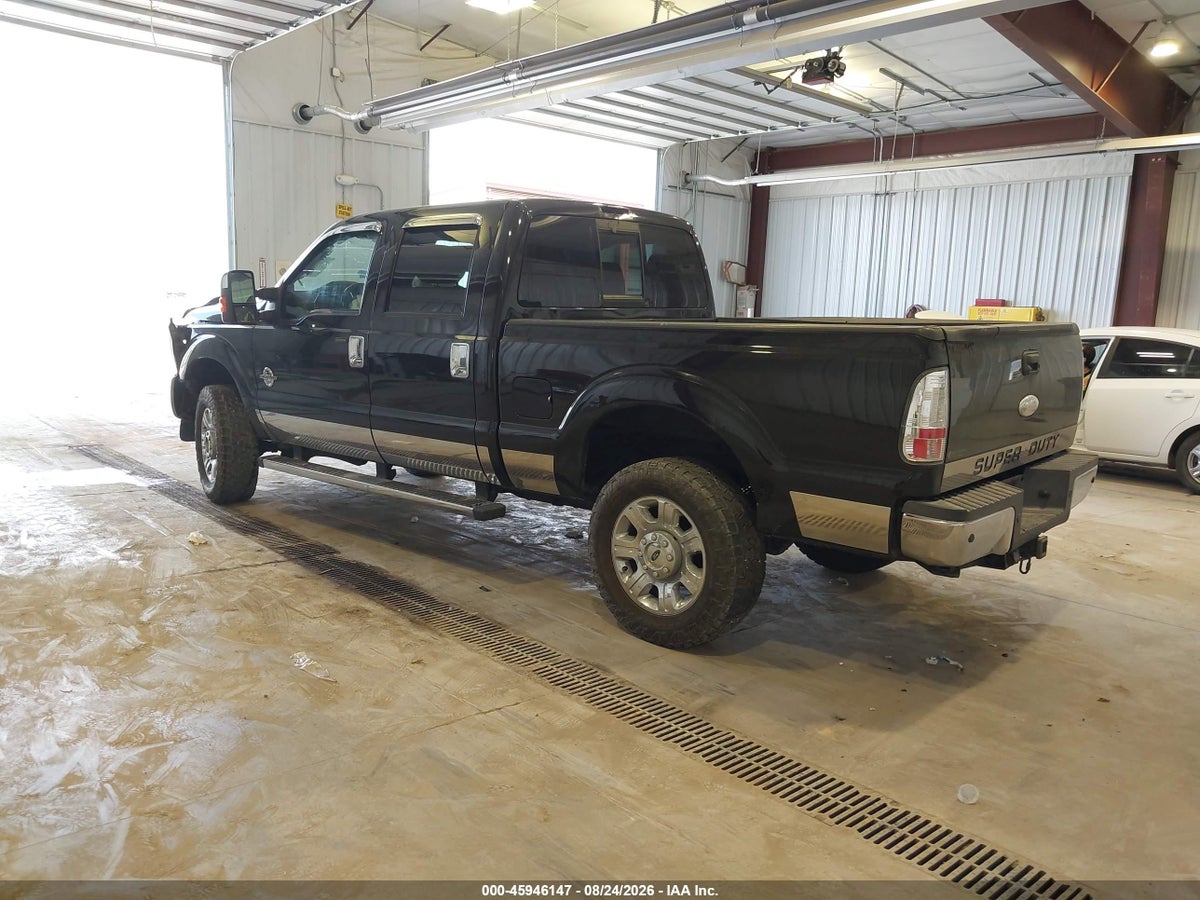 2012 FORD SUPER DUTY F-350 SRW LARIAT — снимка 3