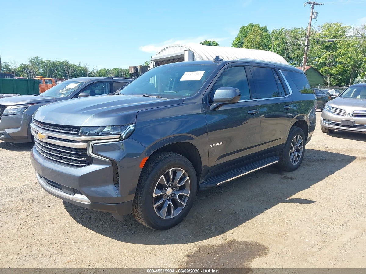 2021 CHEVROLET TAHOE 4WD LT — снимка 2