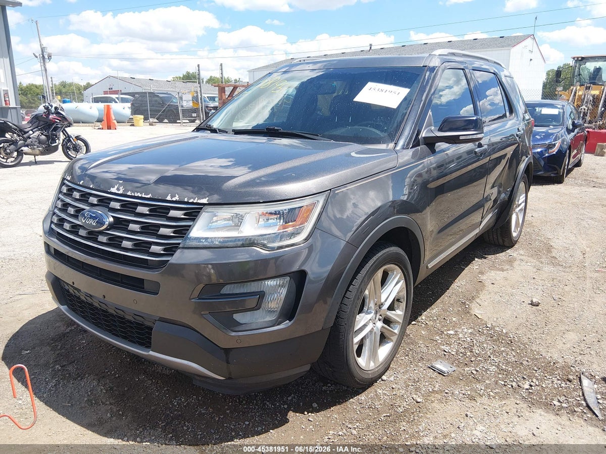2016 FORD EXPLORER XLT — снимка 2