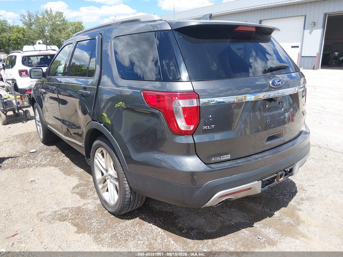 2016 FORD EXPLORER XLT — снимка 3