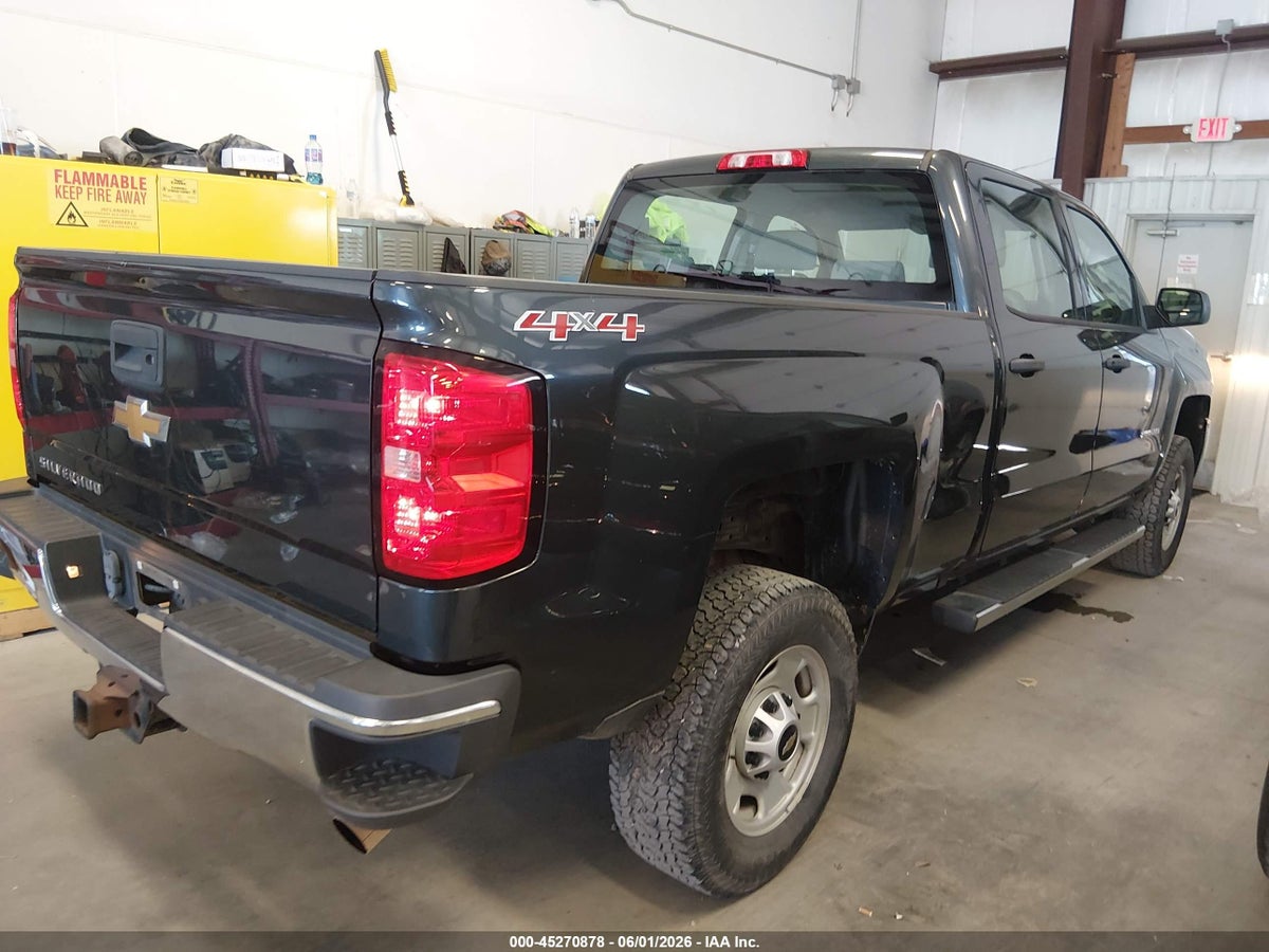 2017 CHEVROLET SILVERADO 2500HD WT — снимка 4