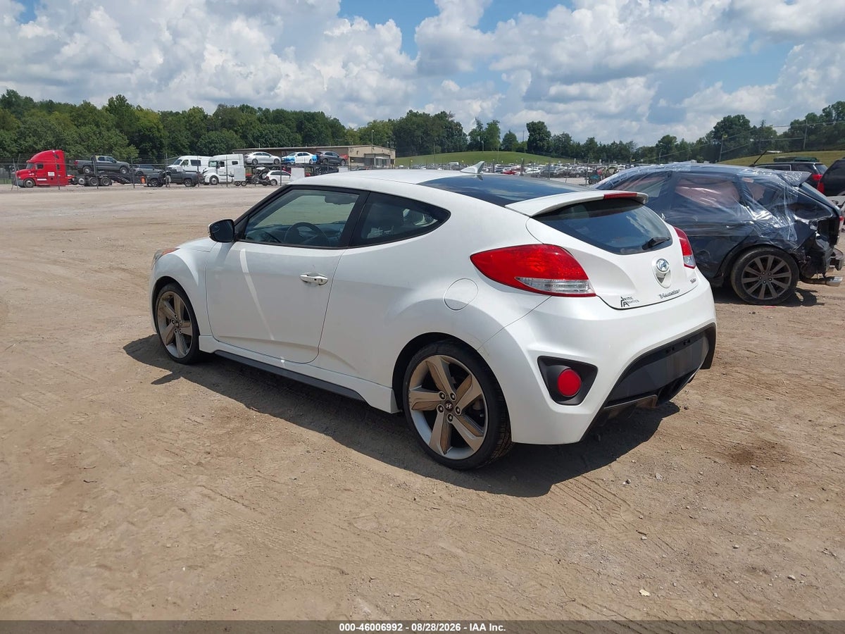 2014 HYUNDAI VELOSTER TURBO W/BLUE — снимка 3