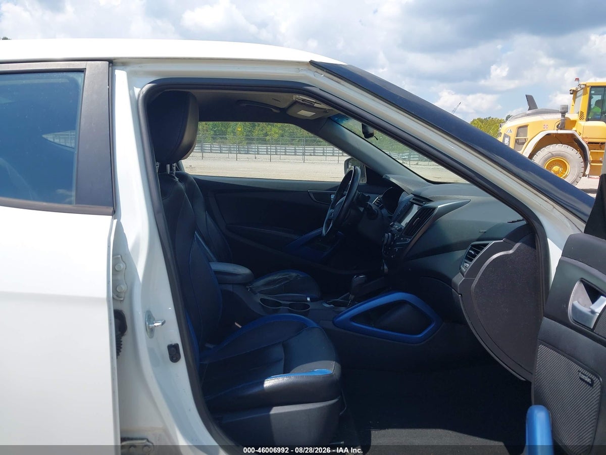 2014 HYUNDAI VELOSTER TURBO W/BLUE — снимка 5