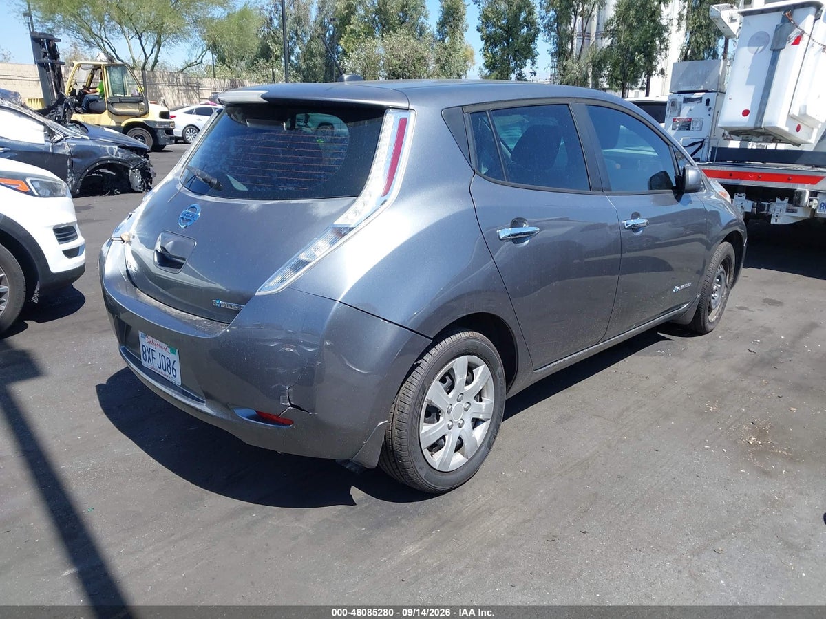 2015 NISSAN LEAF S — снимка 4