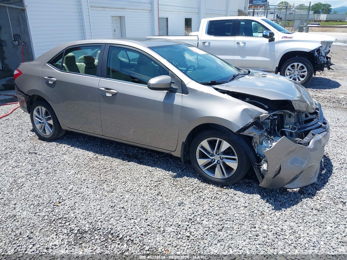 2015 TOYOTA COROLLA LE ECO PLUS