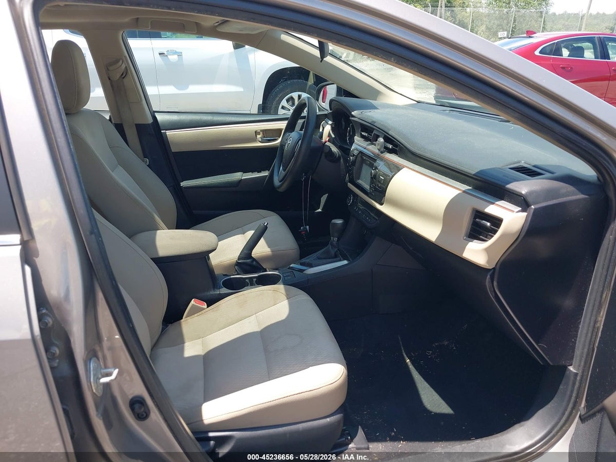 2015 TOYOTA COROLLA LE ECO PLUS — снимка 5