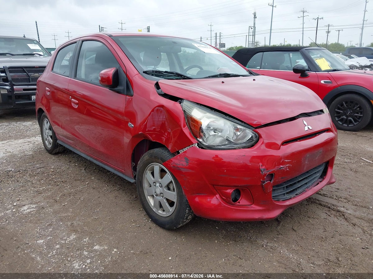 2015 MITSUBISHI MIRAGE ES