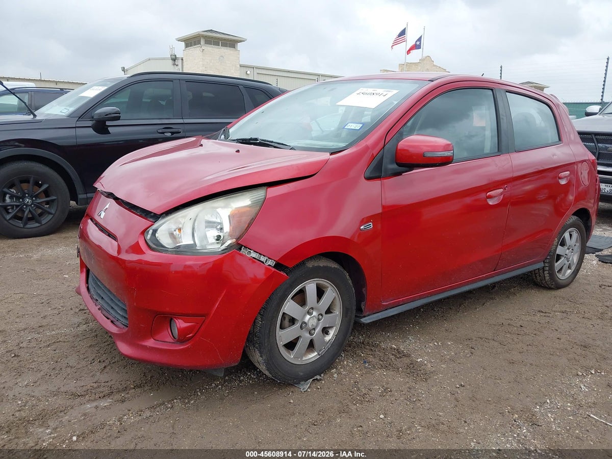 2015 MITSUBISHI MIRAGE ES — снимка 2