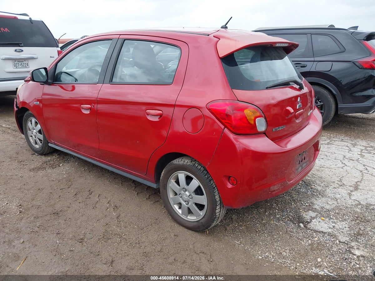 2015 MITSUBISHI MIRAGE ES — снимка 3