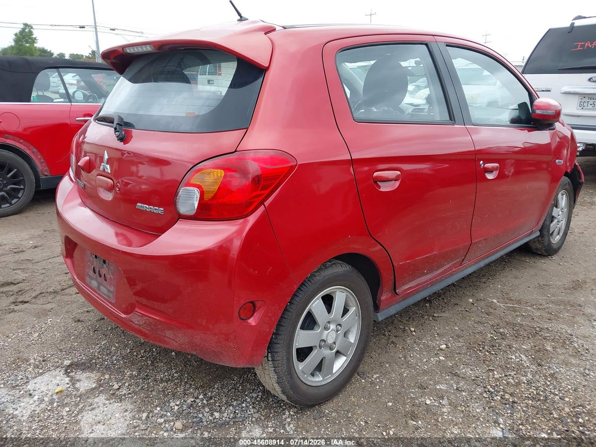 2015 MITSUBISHI MIRAGE ES — снимка 4