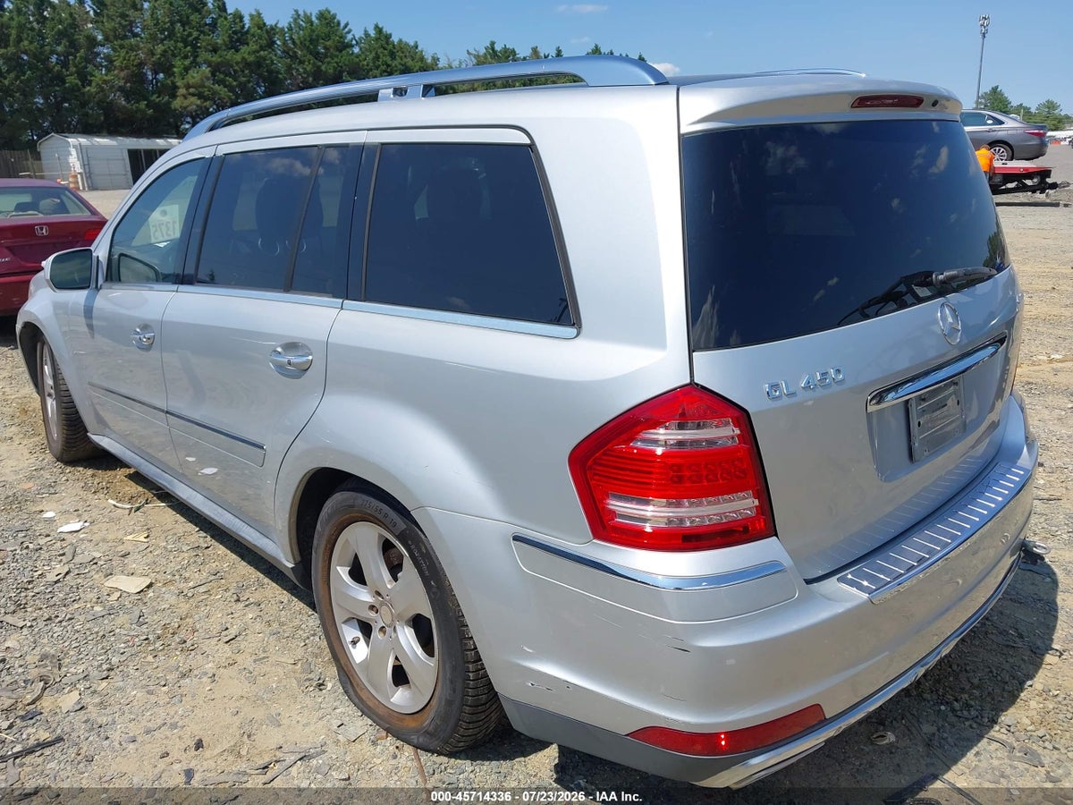 2010 MERCEDES-BENZ GL 450 4MATIC — снимка 3