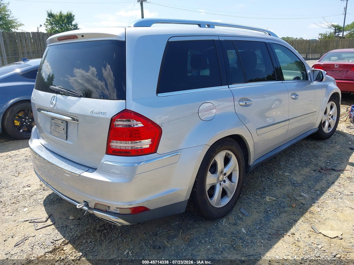 2010 MERCEDES-BENZ GL 450 4MATIC — снимка 4