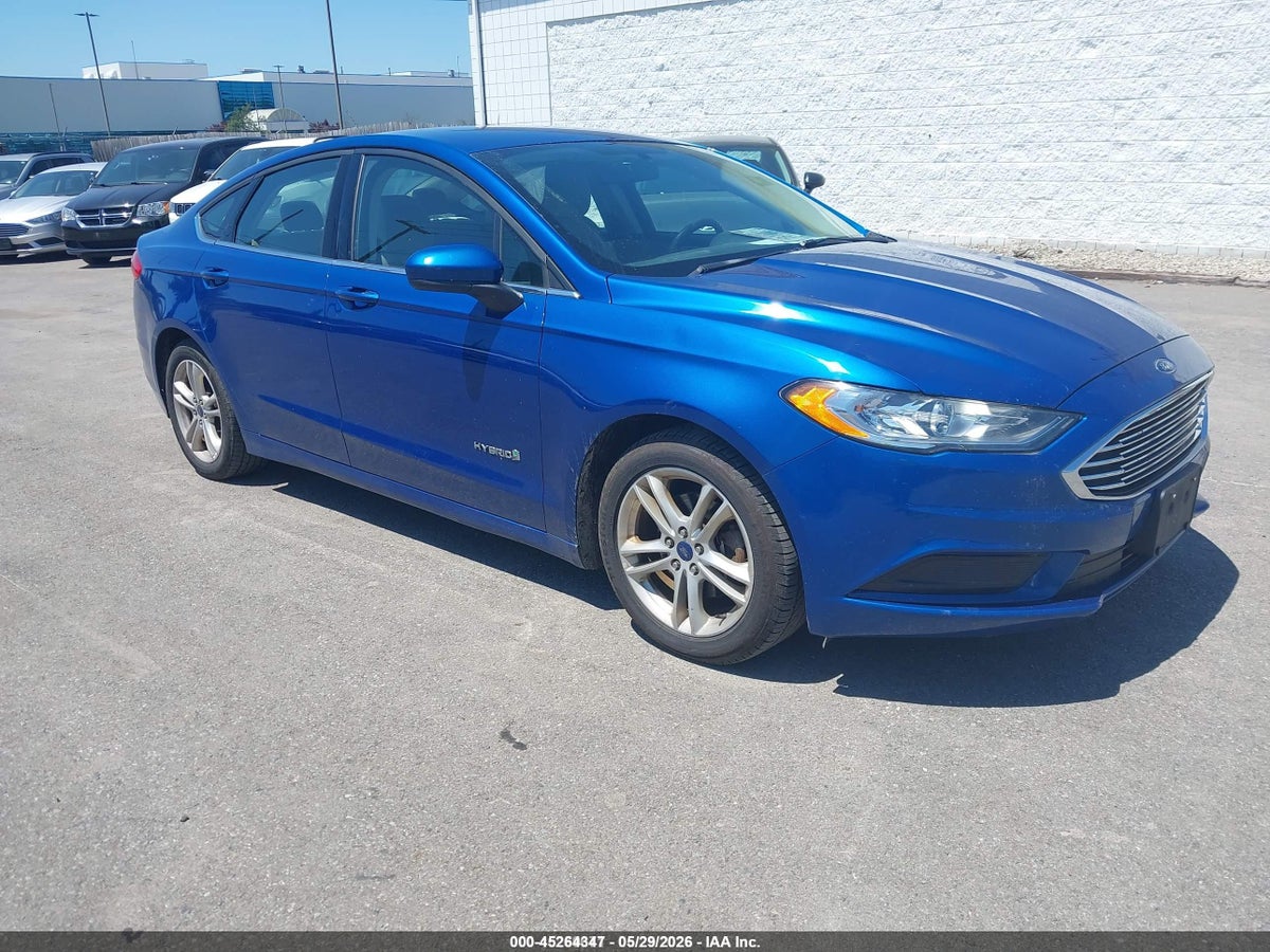 2018 FORD FUSION HYBRID S