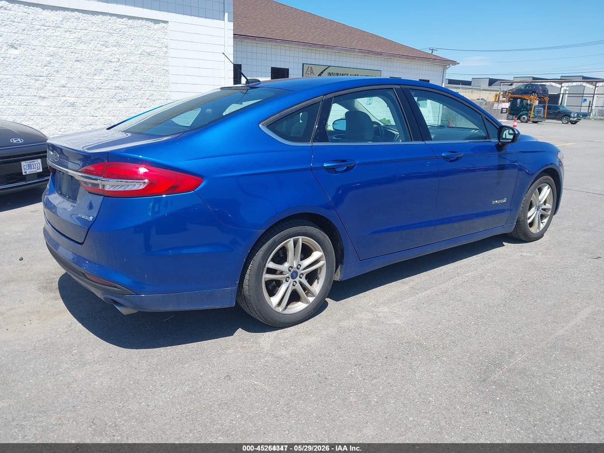 2018 FORD FUSION HYBRID S — снимка 4