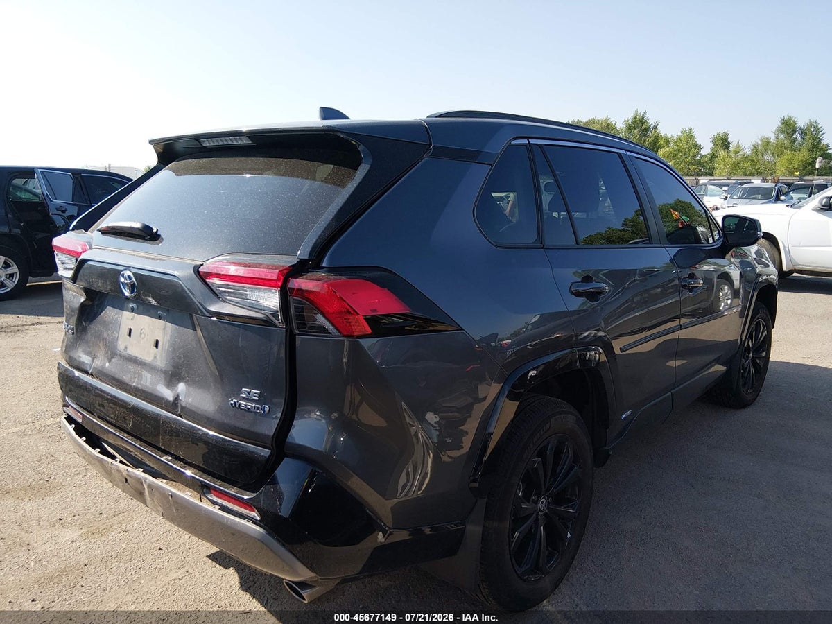 2022 TOYOTA RAV4 HYBRID SE — снимка 4