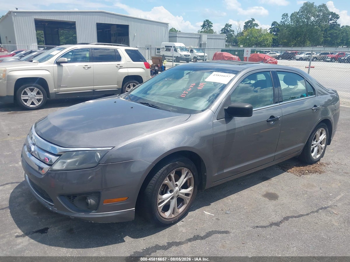 2012 FORD FUSION SE — снимка 2