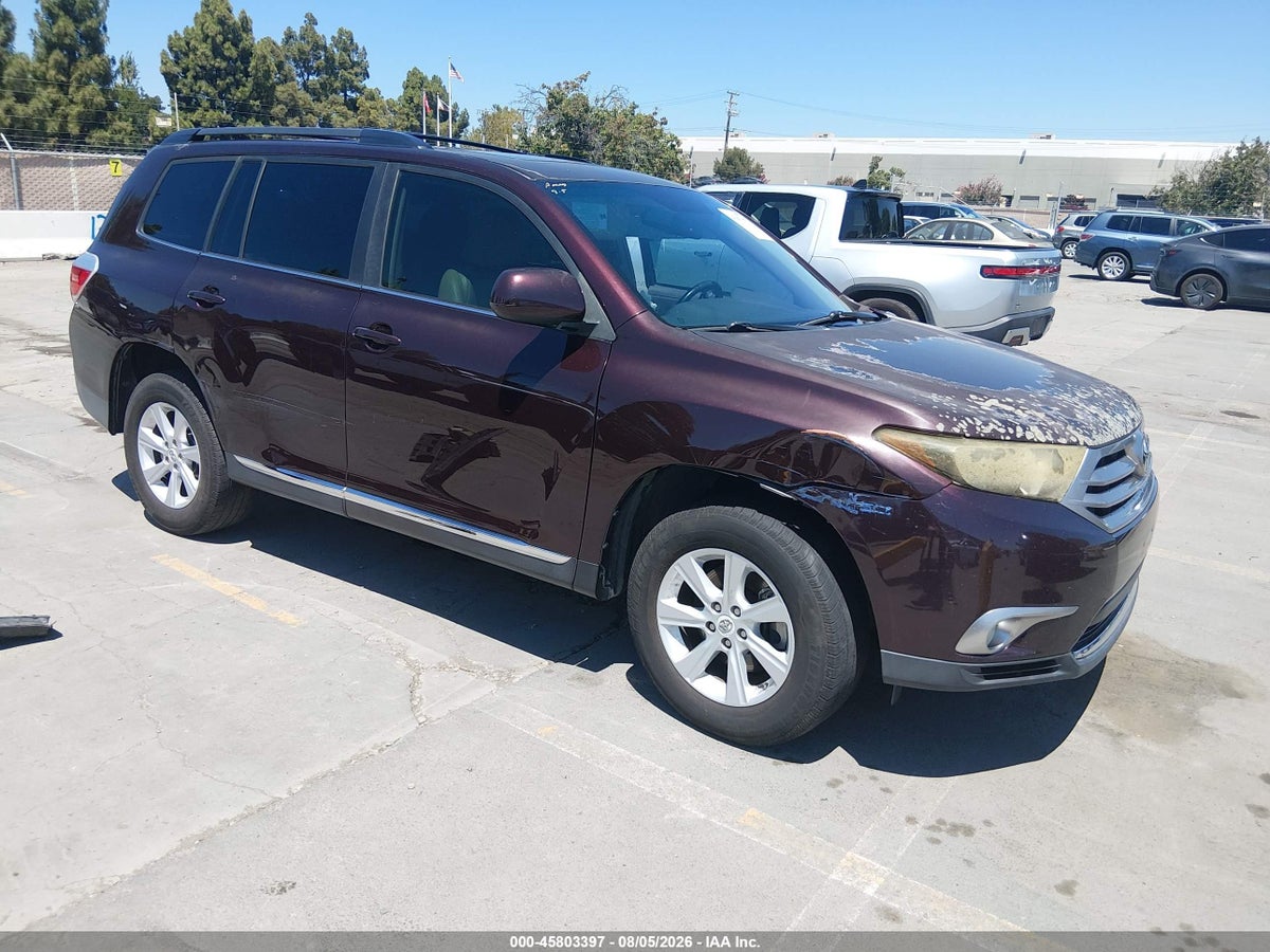 2011 TOYOTA HIGHLANDER SE V6