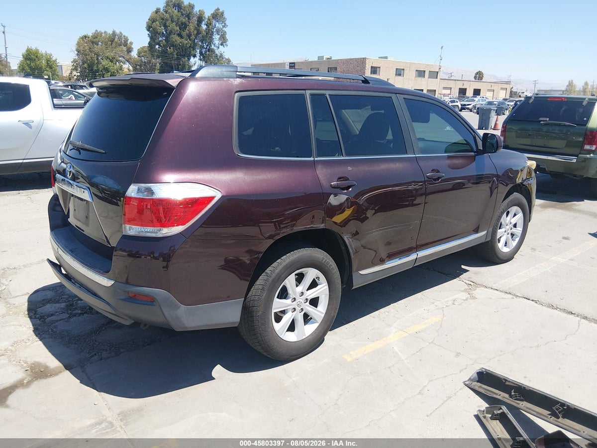 2011 TOYOTA HIGHLANDER SE V6 — снимка 4