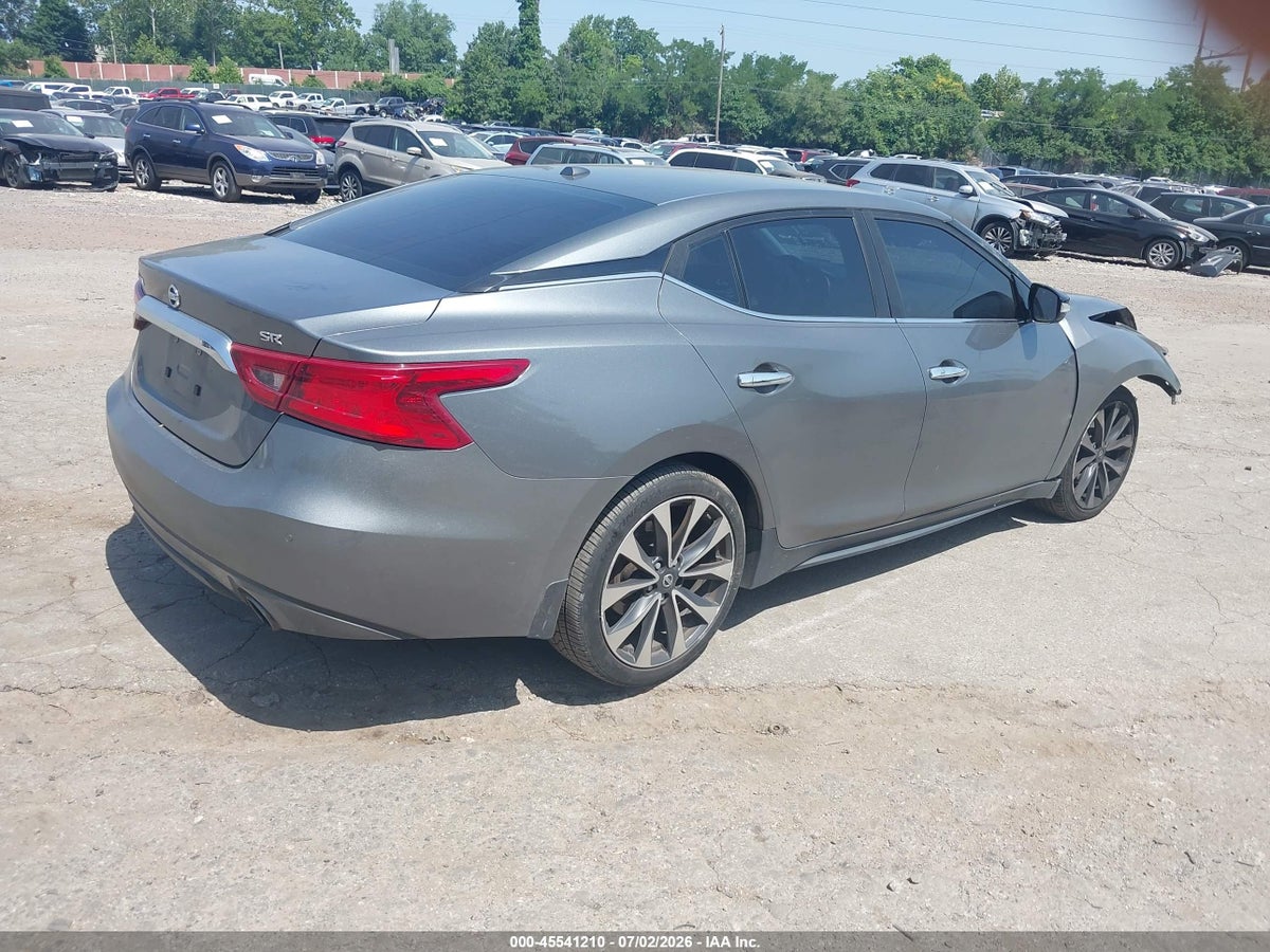 2016 NISSAN MAXIMA 3.5 SR — снимка 4