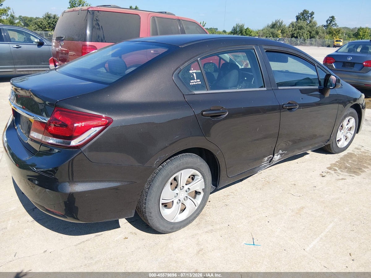 2013 HONDA CIVIC LX — снимка 4