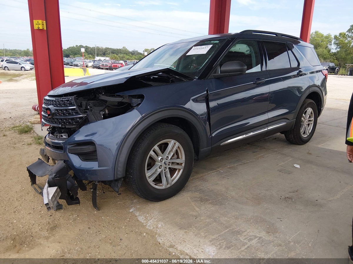 2021 FORD EXPLORER XLT — снимка 2