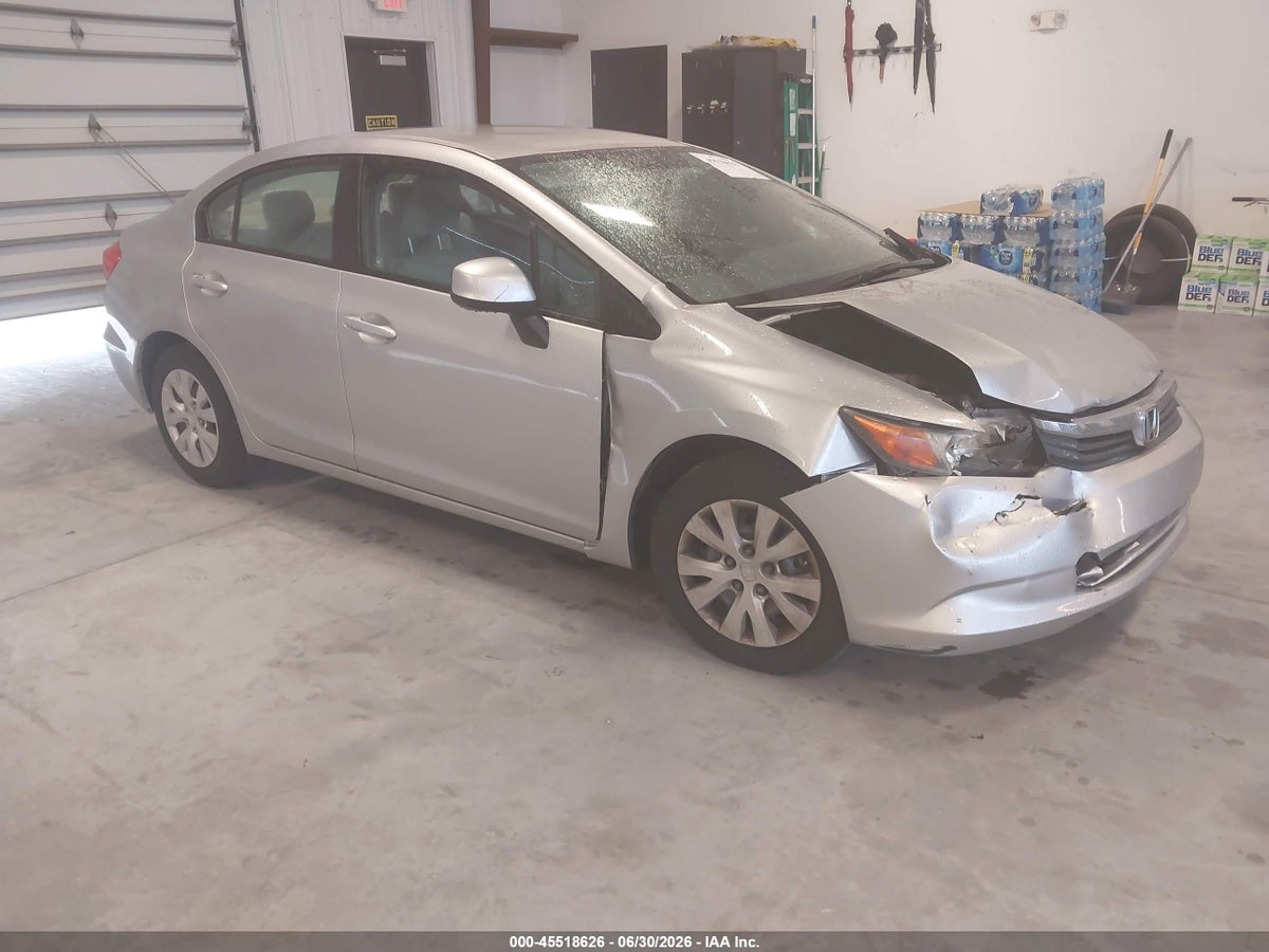 2012 HONDA CIVIC LX