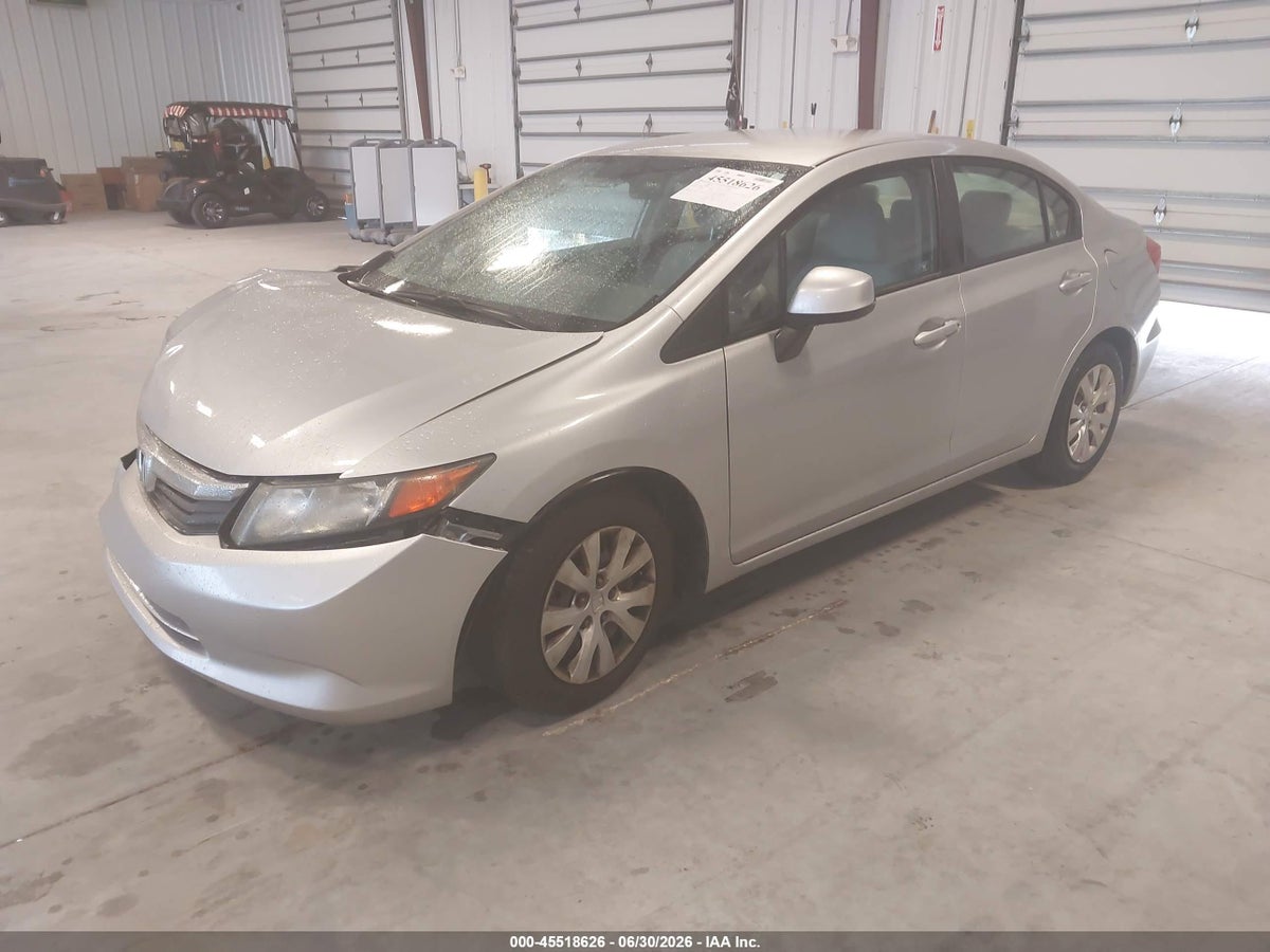 2012 HONDA CIVIC LX — снимка 2