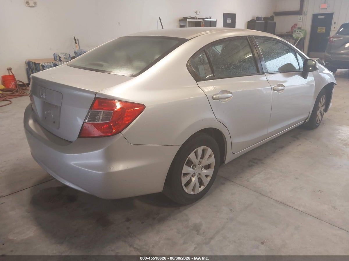 2012 HONDA CIVIC LX — снимка 4