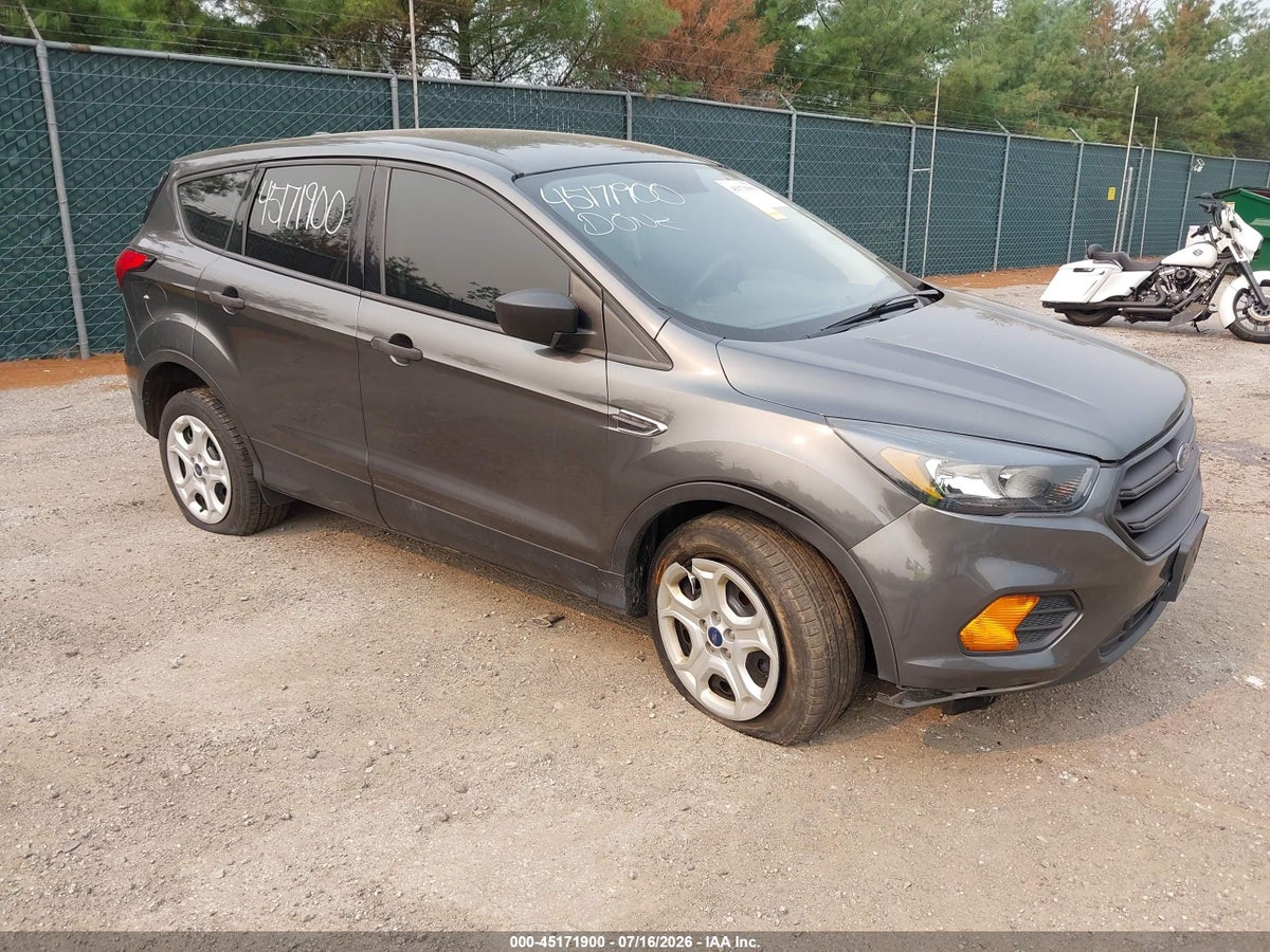 2019 FORD ESCAPE S