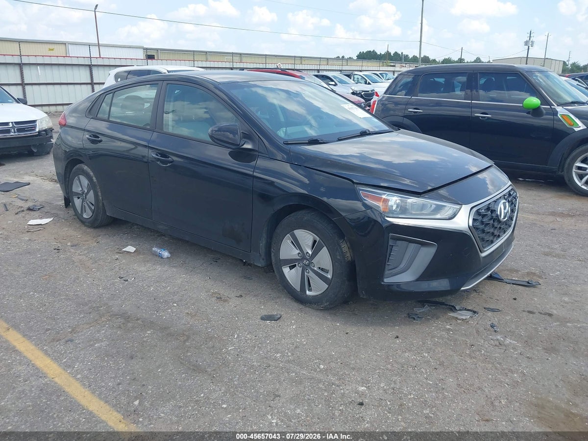 2022 HYUNDAI IONIQ HYBRID BLUE