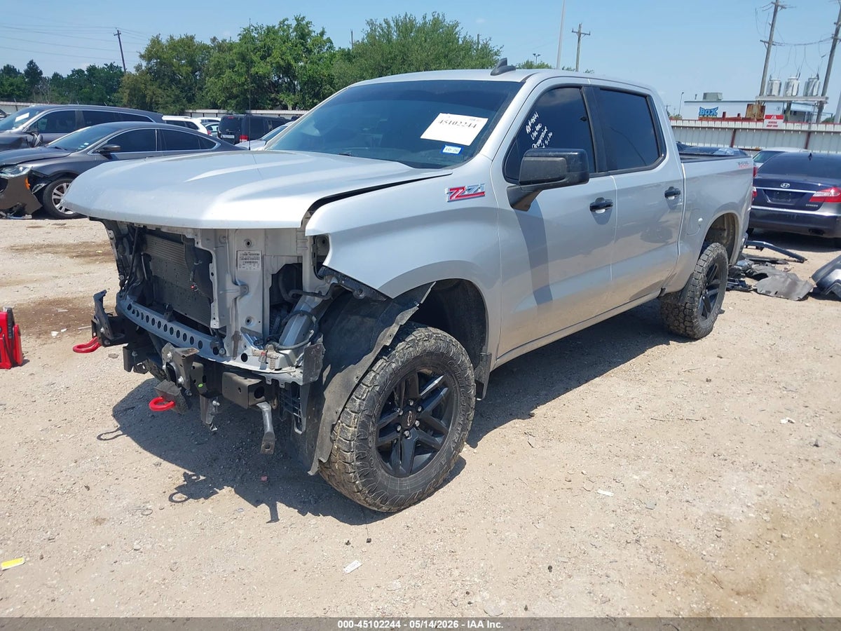 2020 CHEVROLET SILVERADO 1500 4WD SHORT BED LT TRAIL BOSS — снимка 2