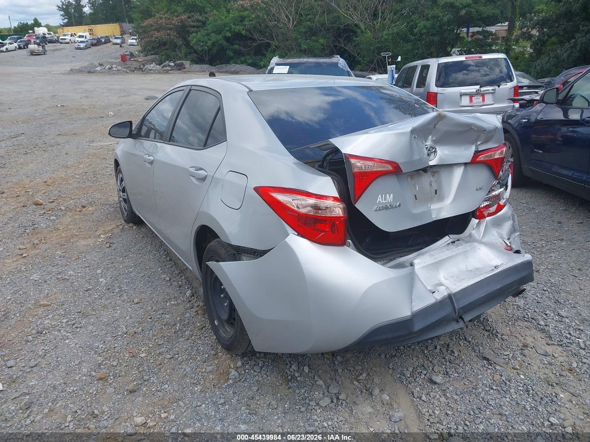 2018 TOYOTA COROLLA LE — снимка 3