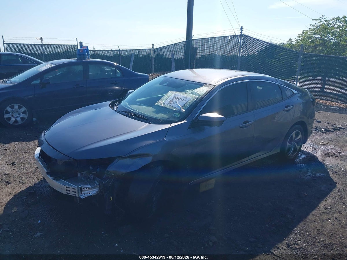 2019 HONDA CIVIC LX — снимка 2