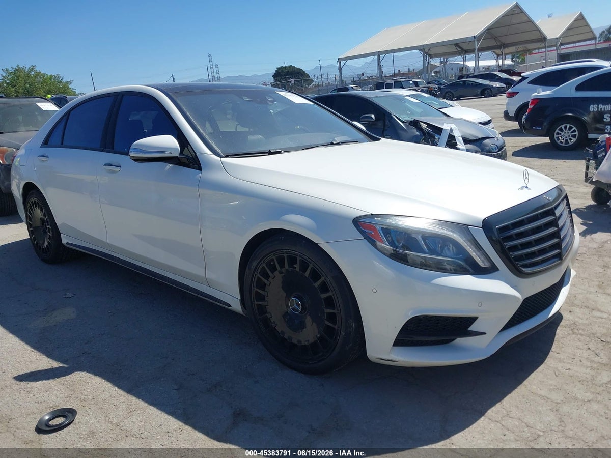 2017 MERCEDES-BENZ S 550E PLUG-IN HYBRID