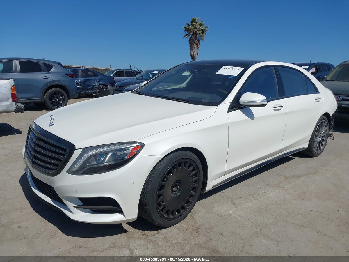 2017 MERCEDES-BENZ S 550E PLUG-IN HYBRID — снимка 2